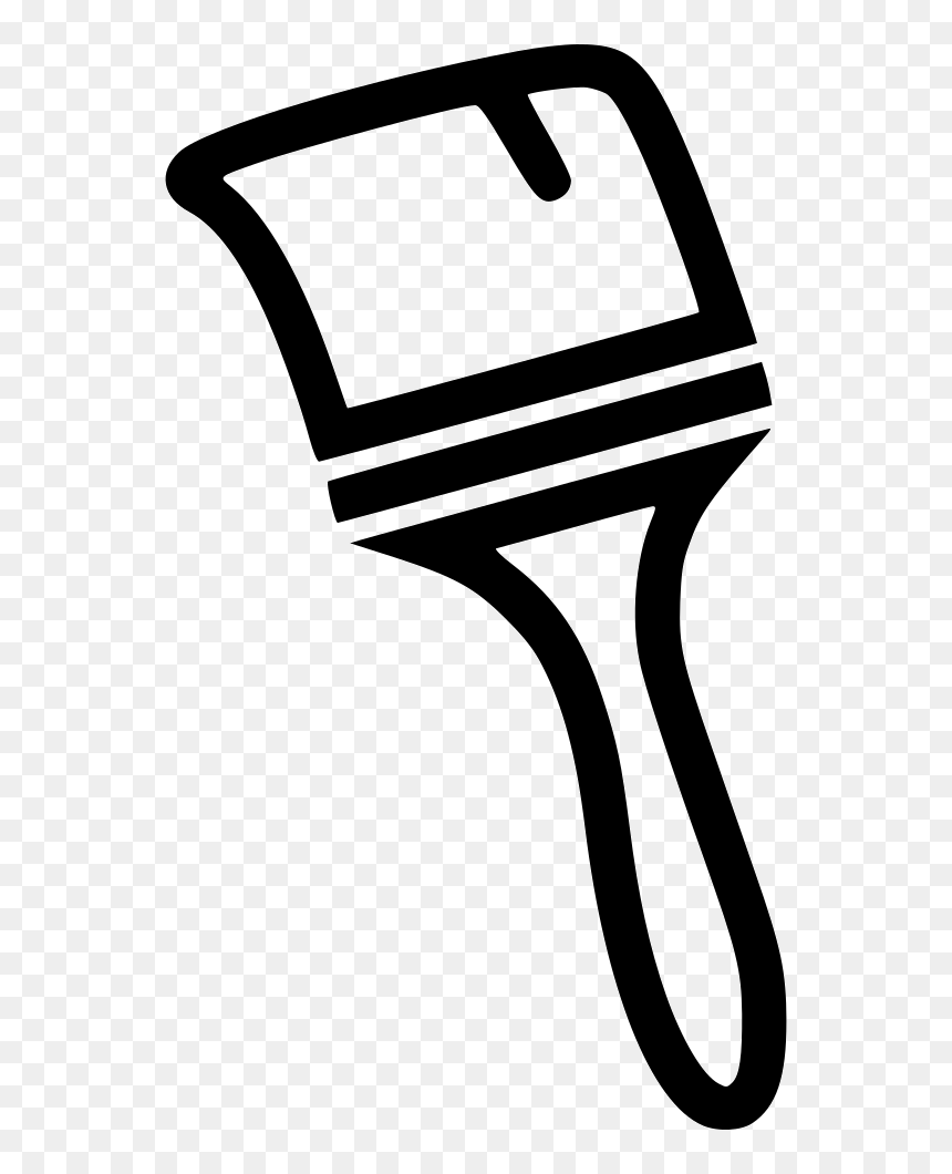 Paint Brush Illustration Png, Transparent Png - paint brush png