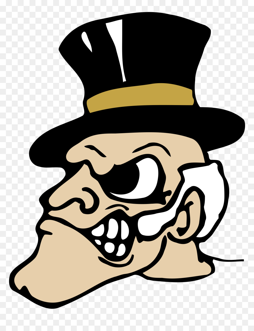 Wake Forest Deacon Logo, HD Png Download - forest png
