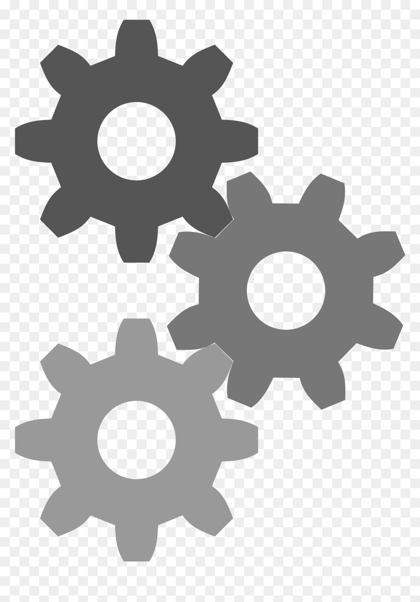 Settings Icon Orange, HD Png Download - gear png