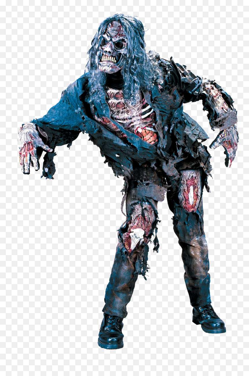 Zombie Costumes Scary, HD Png Download - zombie png