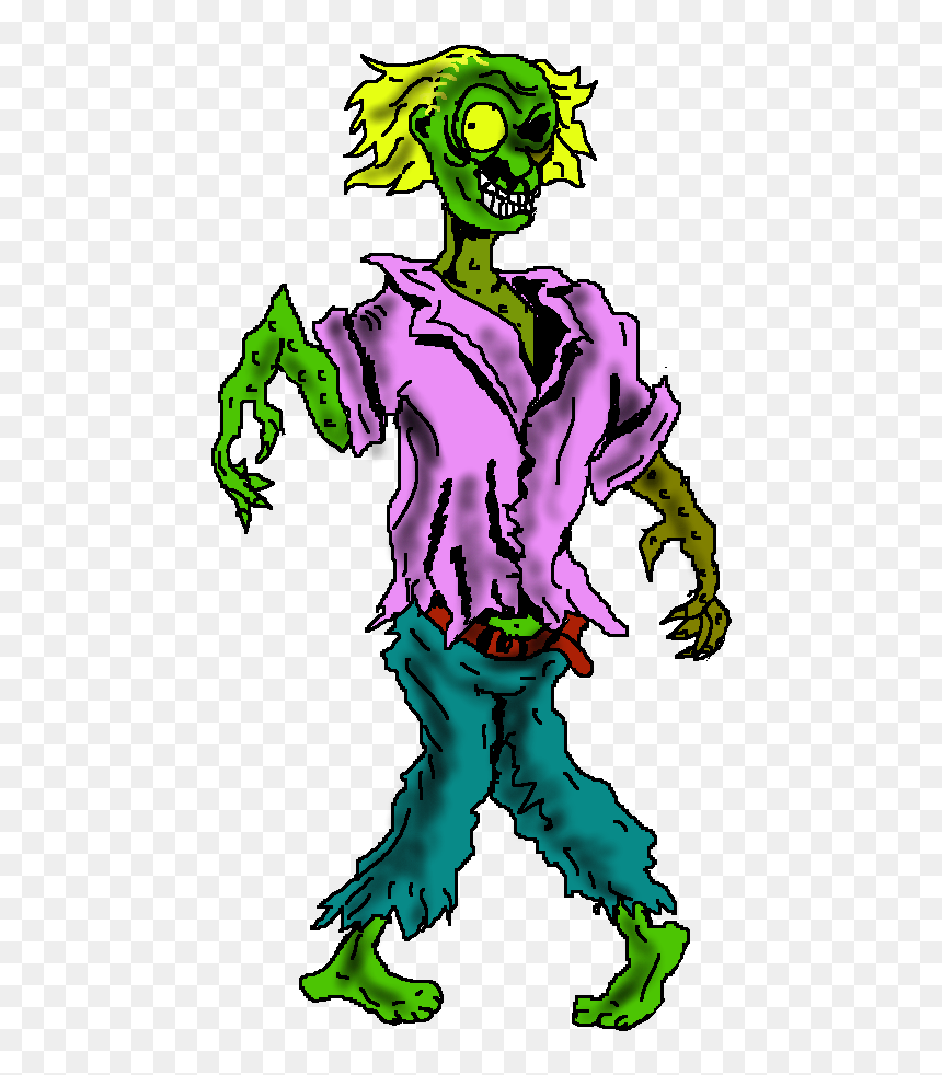 Halloween Clipart Zombies, HD Png Download - zombie png