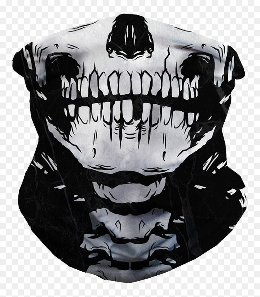 Skeleton Bandana, HD Png Download - thug life png