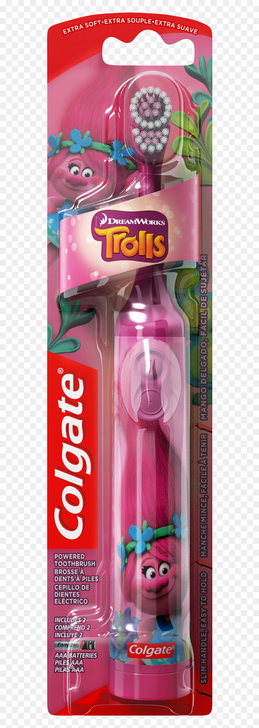 Cepillos Electricos Colgate Trolls, HD Png Download - trolls png