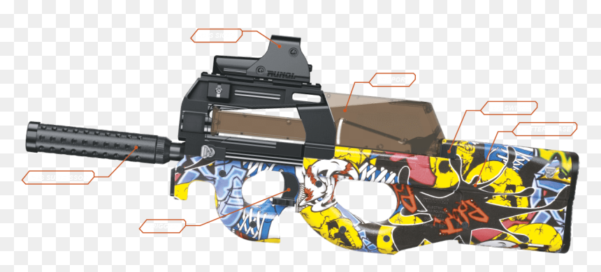 Ranged Weapon, HD Png Download - muzzle flash png
