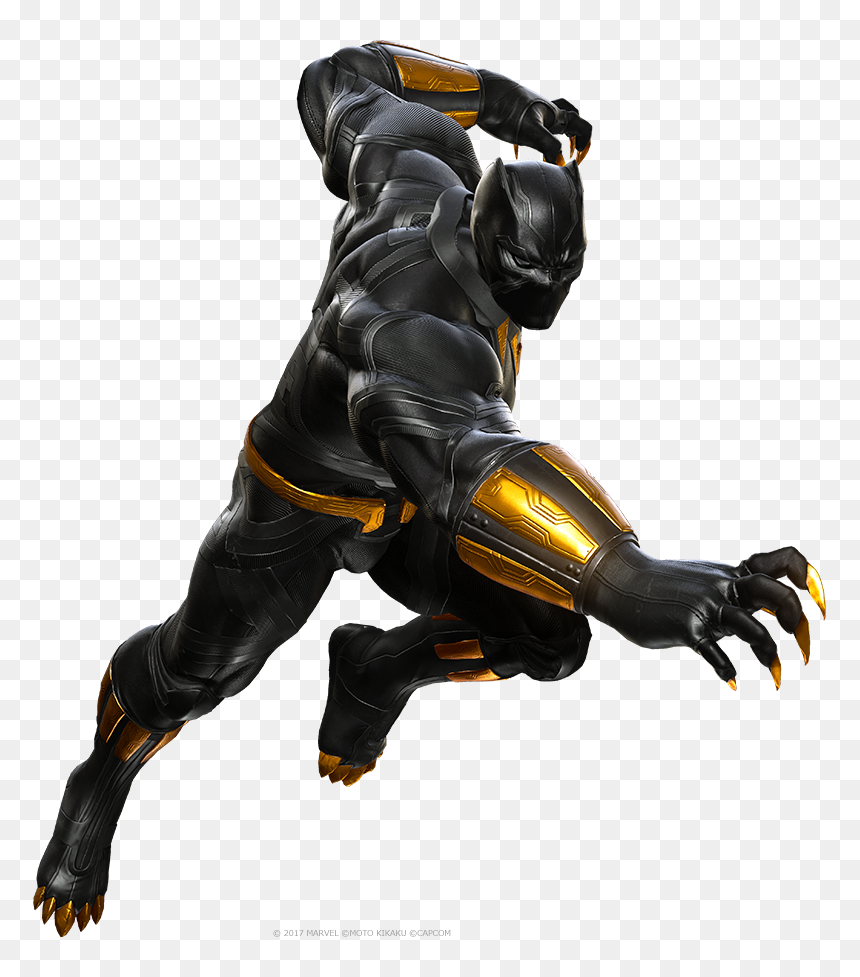 Marvel Vs Capcom Infinite Black Panther, HD Png Download - black panther png