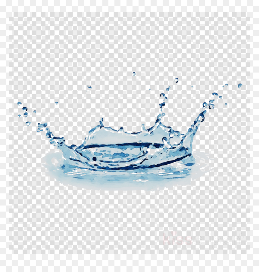 Baby Shower Elephant Clipart, HD Png Download - water drop png