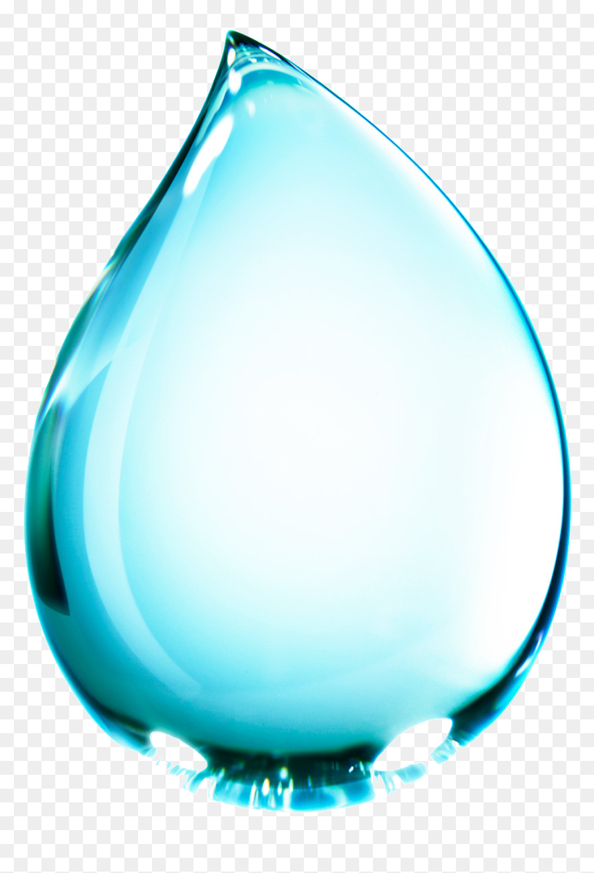Glass, HD Png Download - water drop png