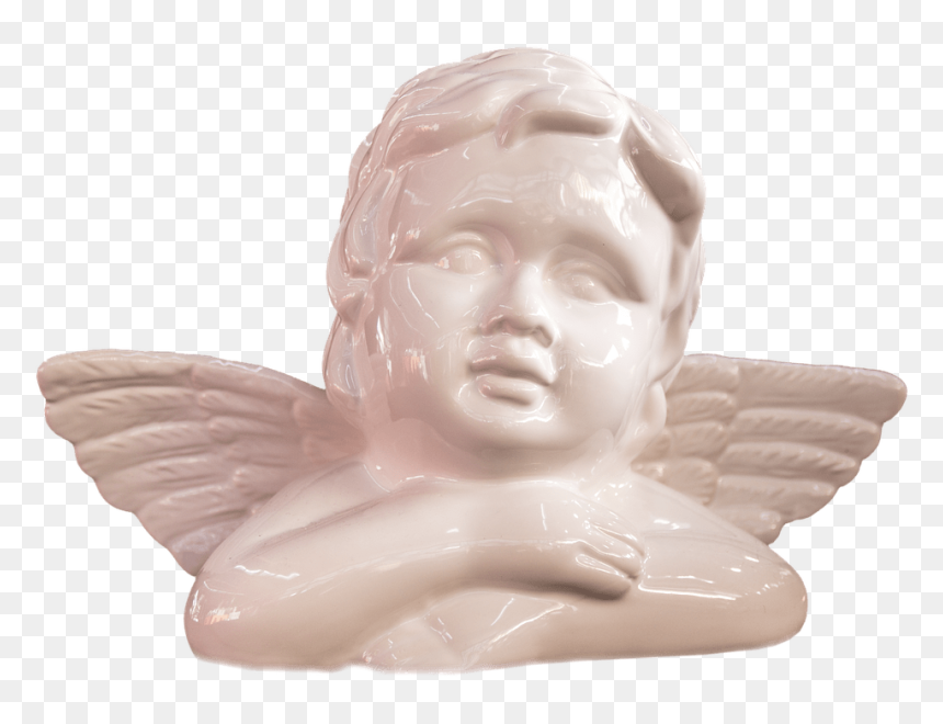 Vintage Porcelain Angel Figurine, HD Png Download - angel png