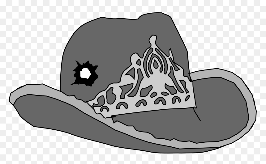 Rodeo Queen Clipart Black And White, HD Png Download - bullet hole png
