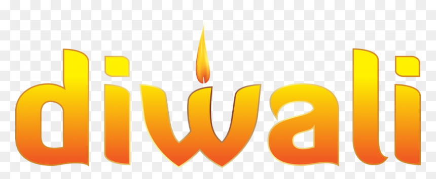 Diwali Text Png, Transparent Png - happy diwali png