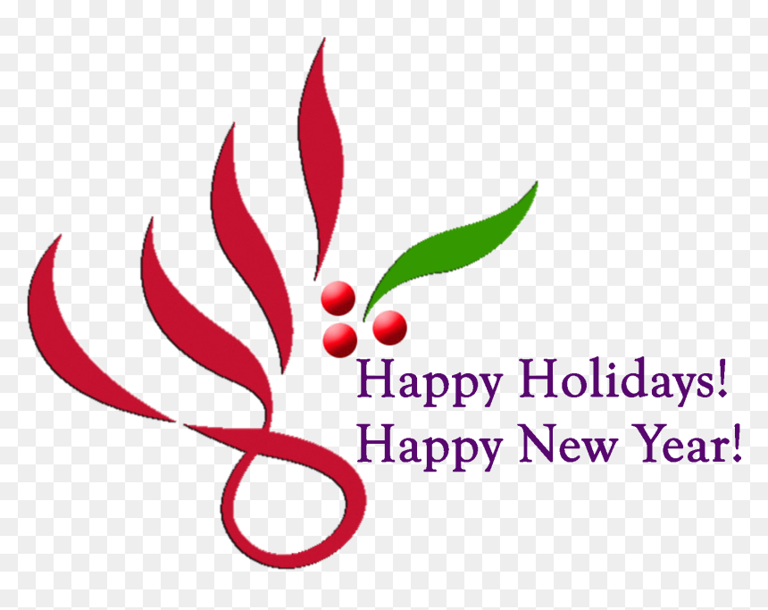 Happy Holidays & Happy New Year, HD Png Download - happy holidays png