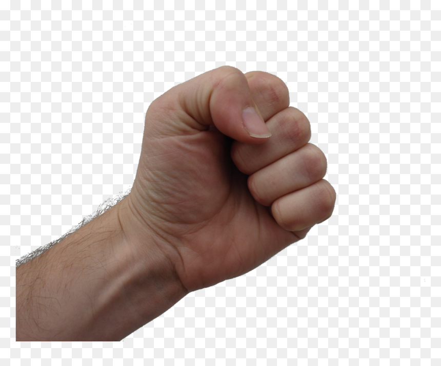 Clenched Fist, HD Png Download - fist png