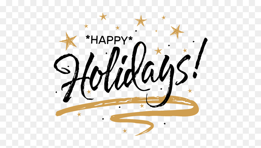 Calligraphy, HD Png Download - happy holidays png
