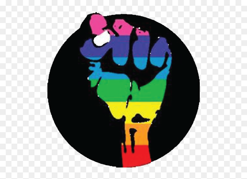 Black Lgbt Pride, HD Png Download - fist png