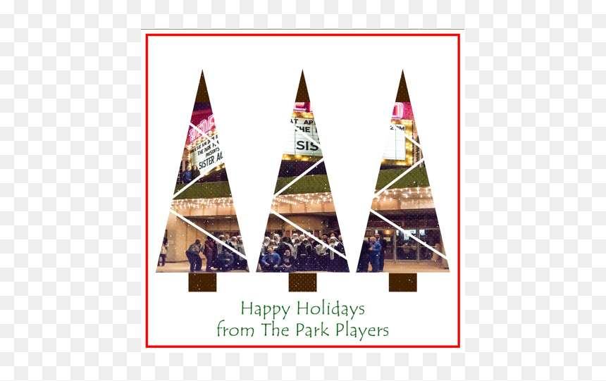 Triangle, HD Png Download - happy holidays png