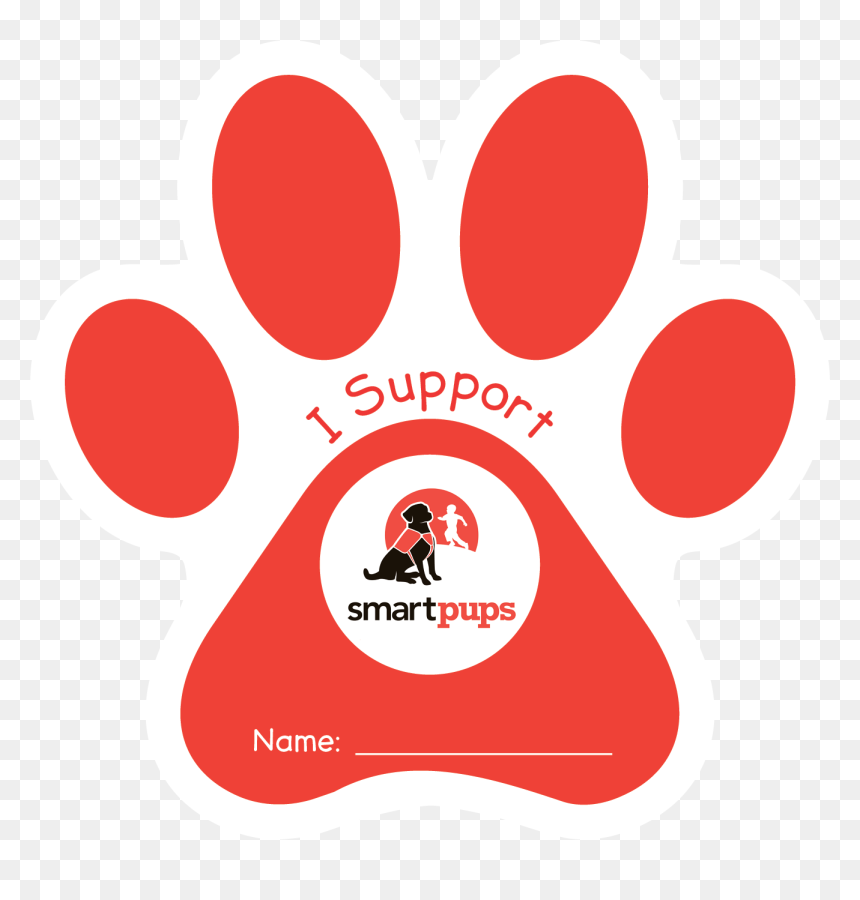 Circle, HD Png Download - paw print png