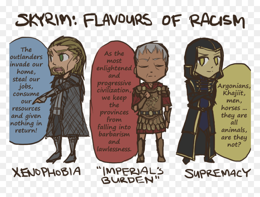 Dunmer Racism, HD Png Download - racism png