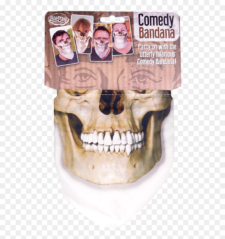 Skull, HD Png Download - skull bandana png