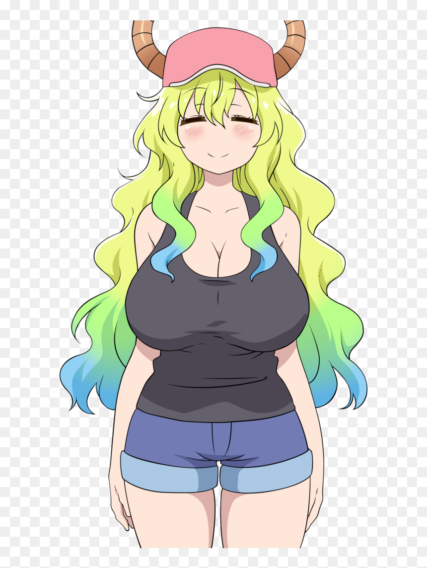 Pixel Art Dragon Maid, HD Png Download - thicc png