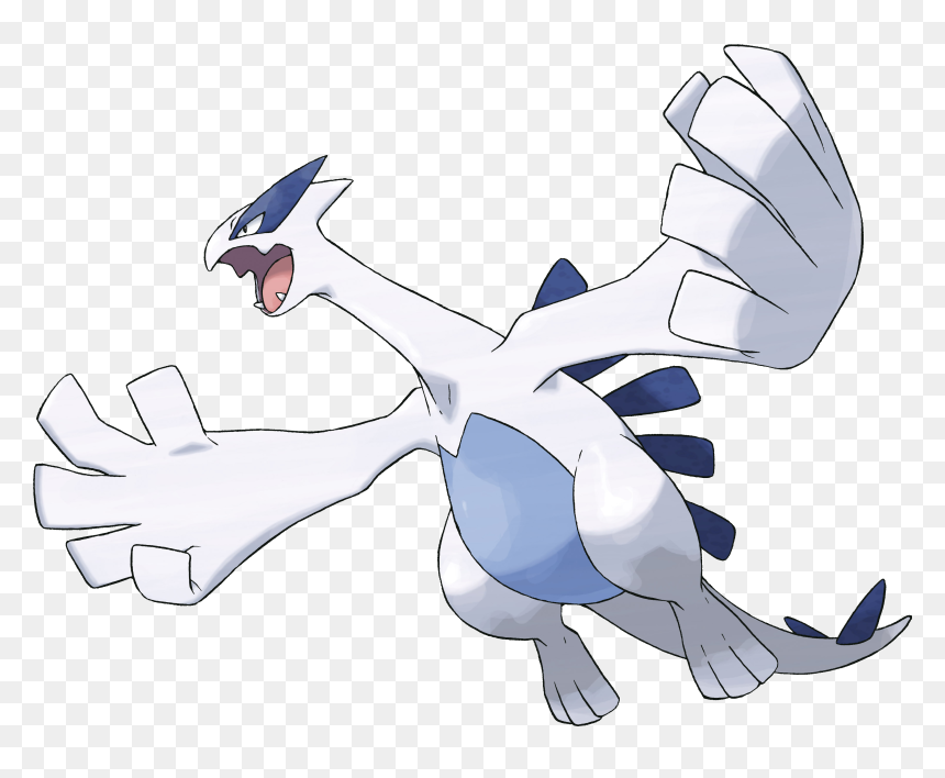 Lughia Pokemon, HD Png Download - ho oh png
