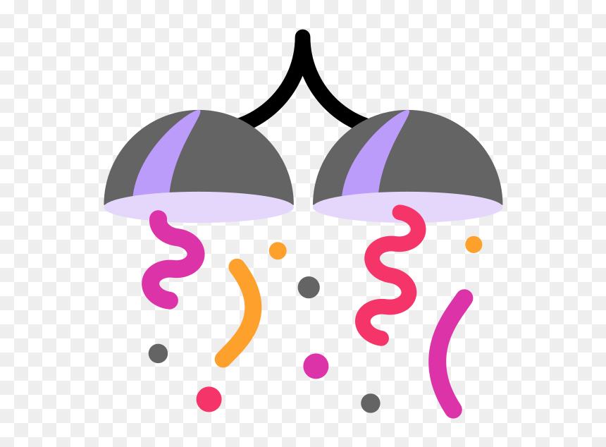 Emojis Celebracion, HD Png Download - party popper emoji png