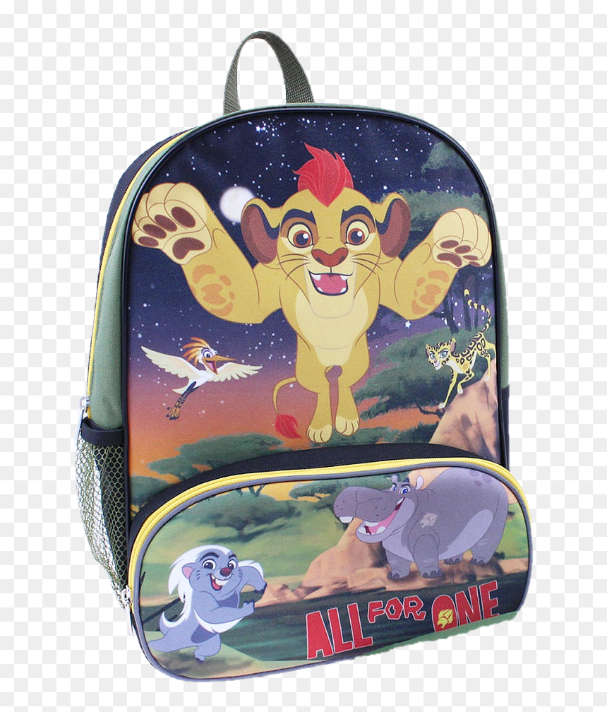 Lion Guard Back Pack, HD Png Download - book bag png