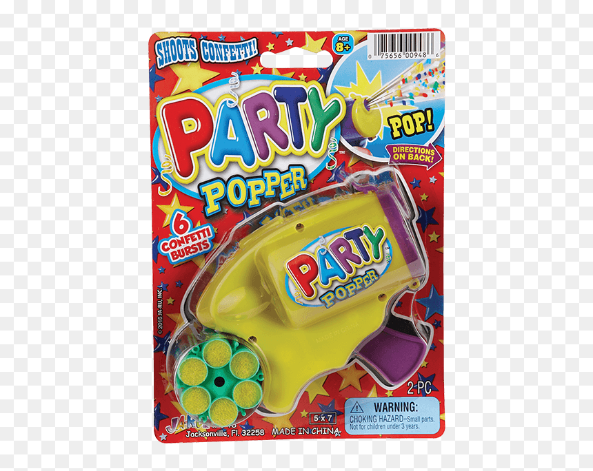 Ja Ru Party Popper, HD Png Download - party popper emoji png