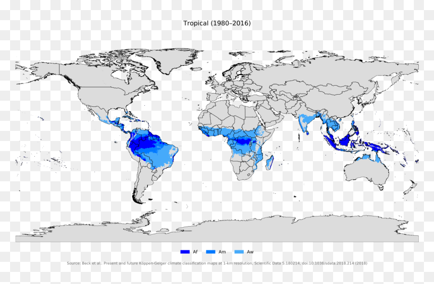 Tropical Savanna Climate, HD Png Download - tropical island png