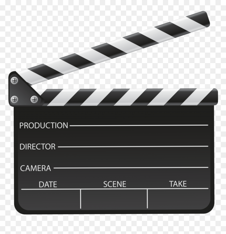 Clapboard Png, Transparent Png - movie clapboard png