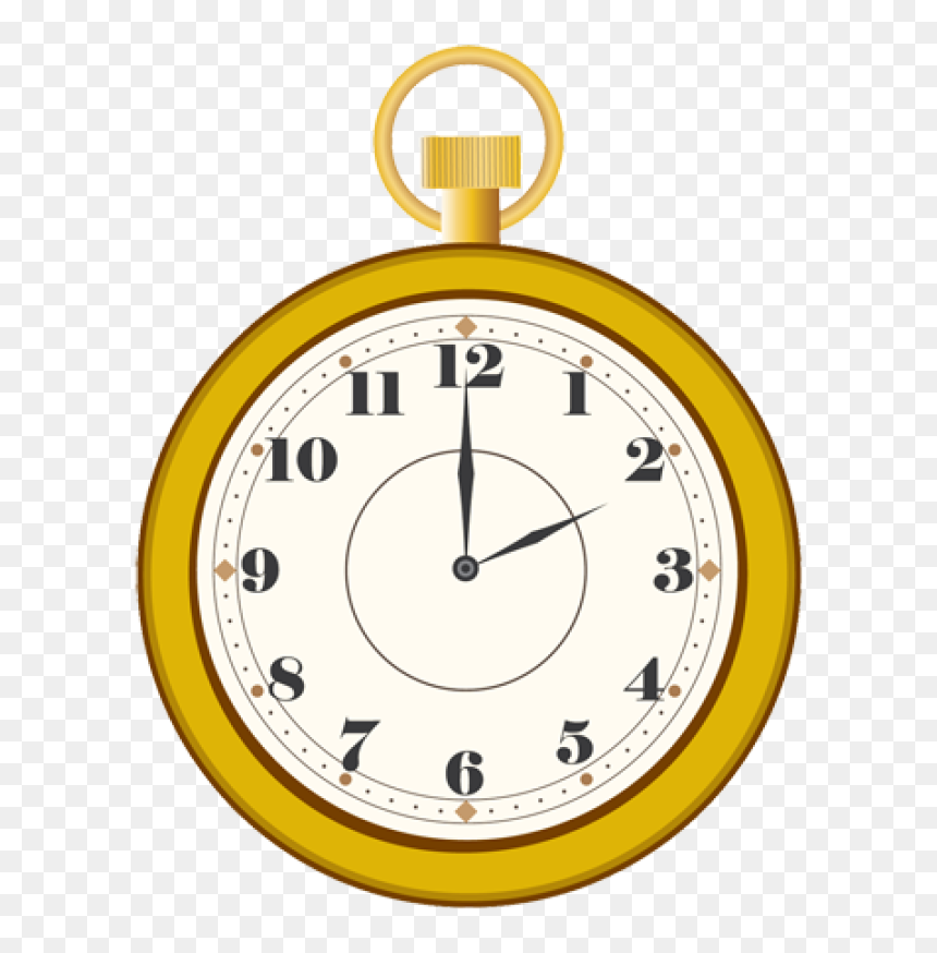 Alice In Wonderland Rabbits Clock, HD Png Download - pocketwatch png