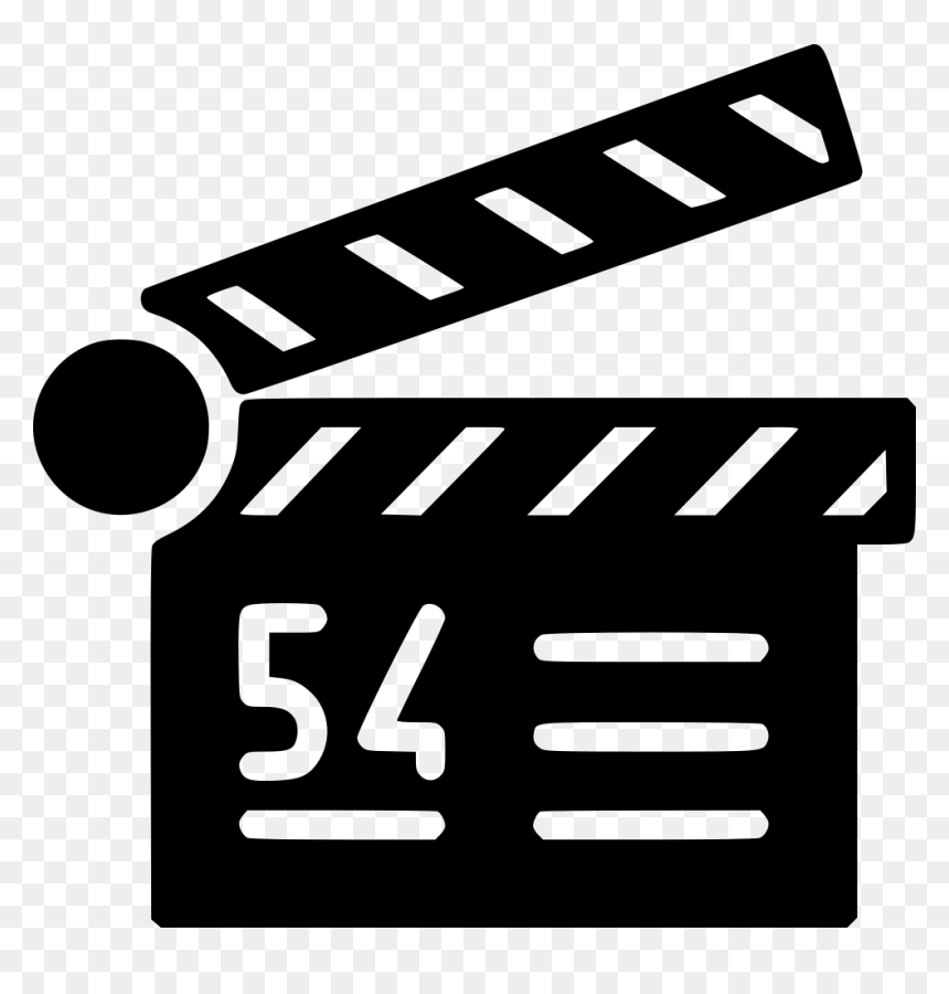 Clip Art, HD Png Download - movie clapboard png