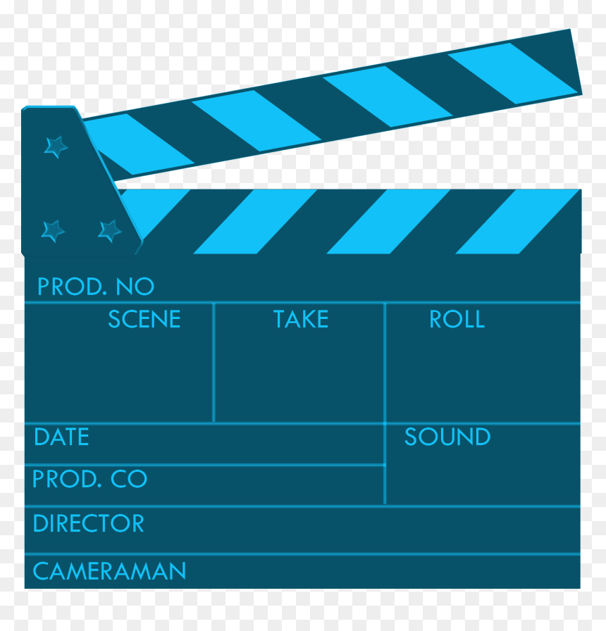 Graphic Design, HD Png Download - movie clapboard png