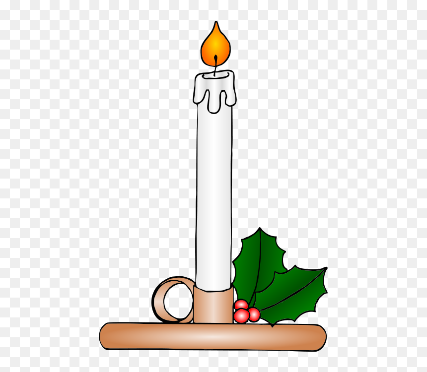 Candle Clipart, HD Png Download - christmas candles png