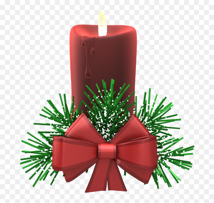Animation Powerpoint Gif Christmas, HD Png Download - christmas candles png