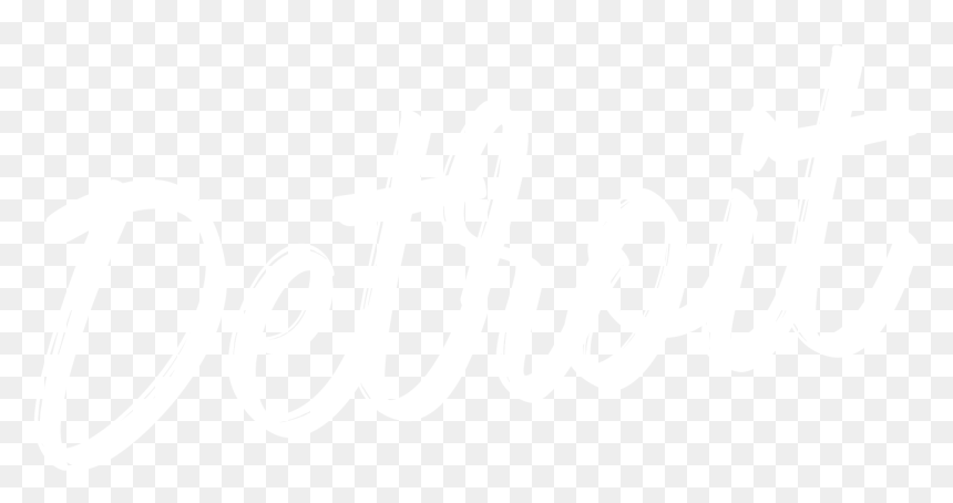 Calligraphy, HD Png Download - detroit png