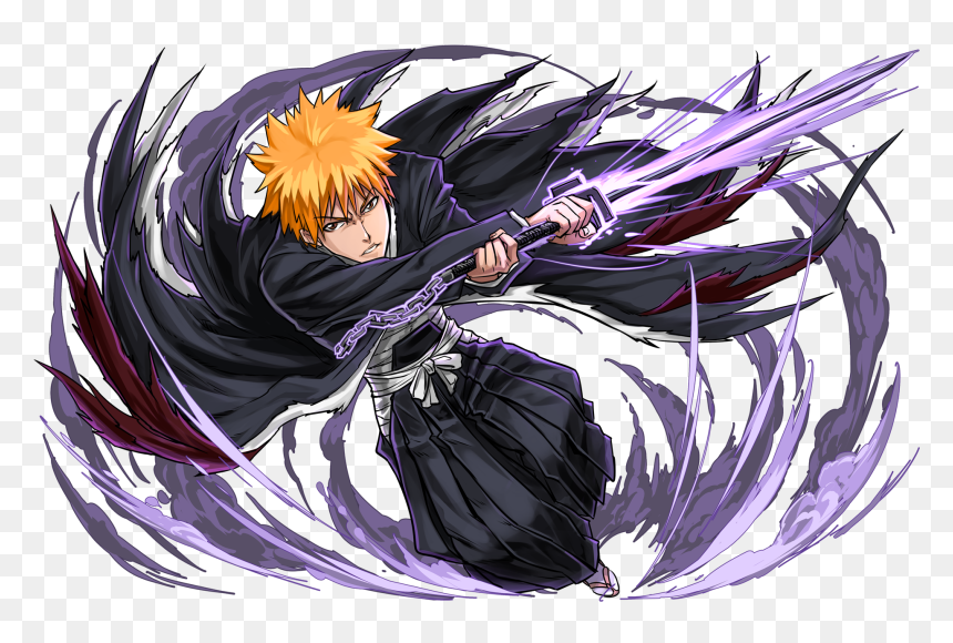 Puzzle And Dragons Png, Transparent Png - bleach ichigo png