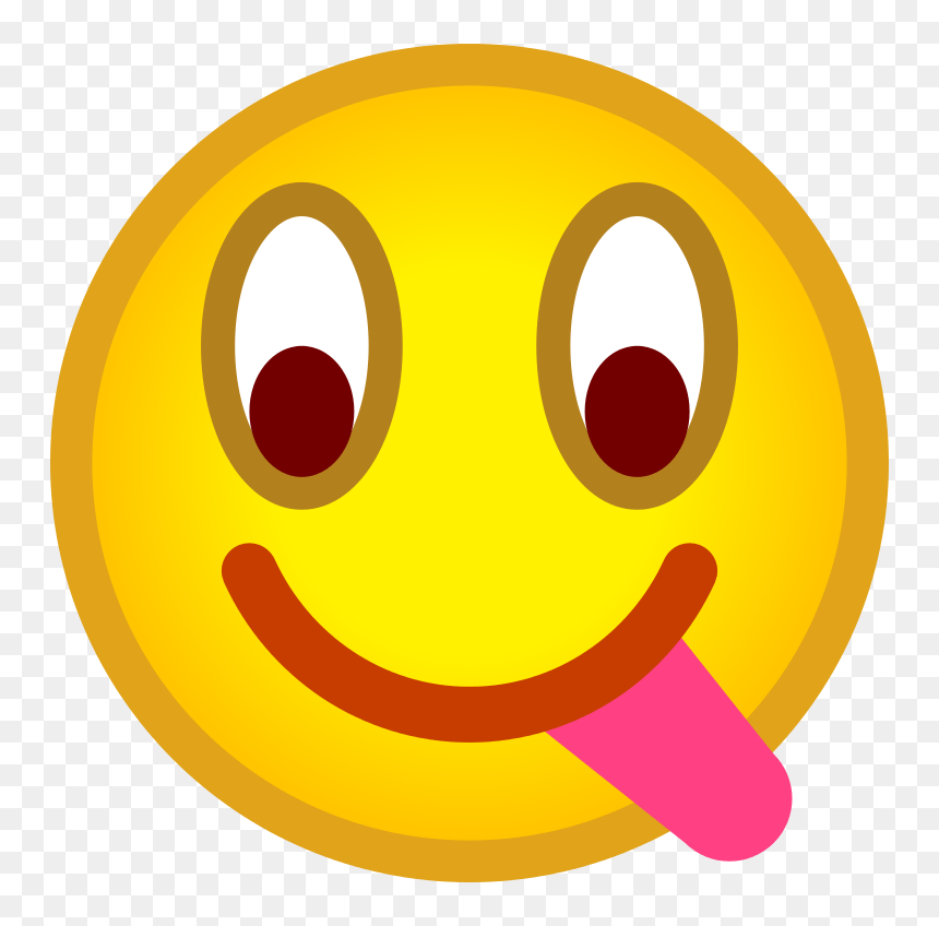 Tongue Emoticon, HD Png Download - cringe emoji png