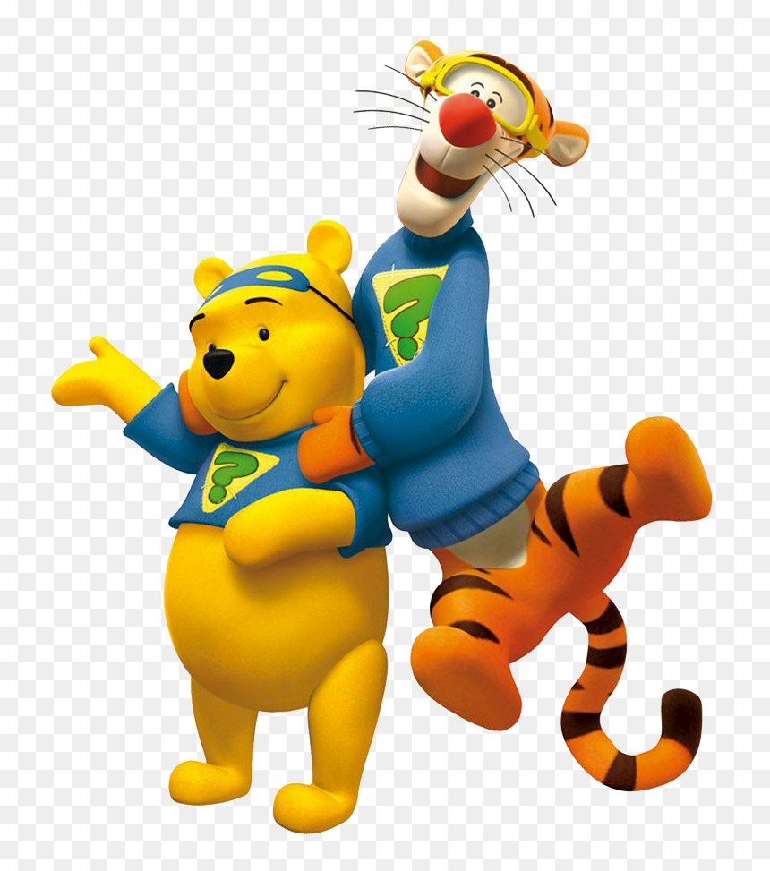My Friends Tigger And Pooh Tigger, HD Png Download - friends clipart png