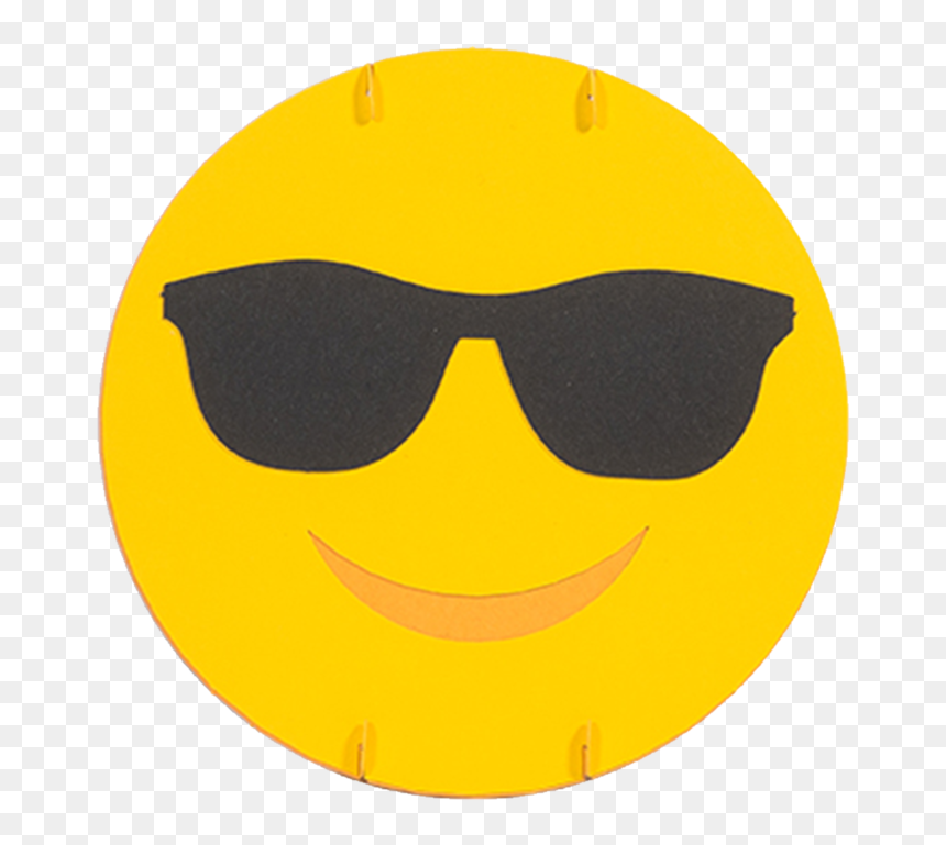 Smiley, HD Png Download - sunglass emoji png