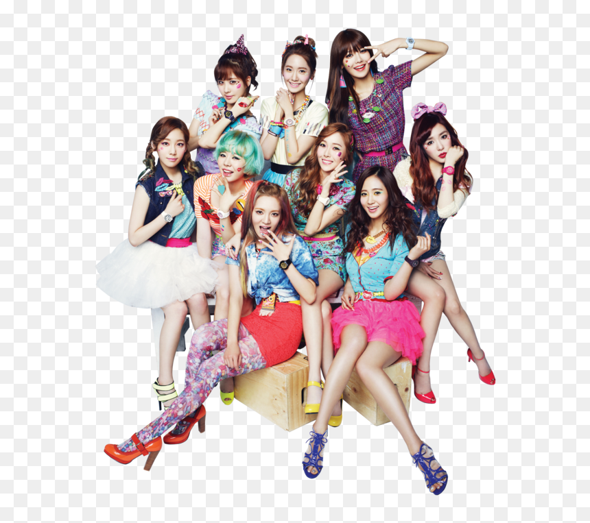 Girls Generation Kiss Me Baby, HD Png Download - snsd png