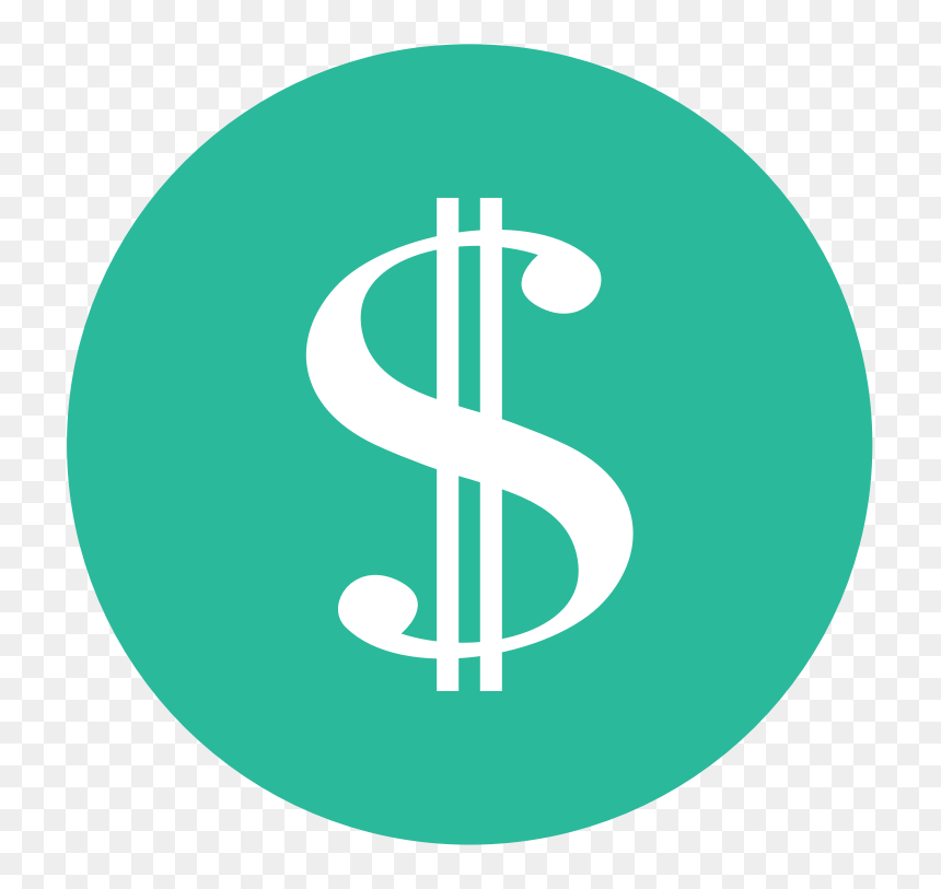 Salary Clipart, HD Png Download - cash sign png