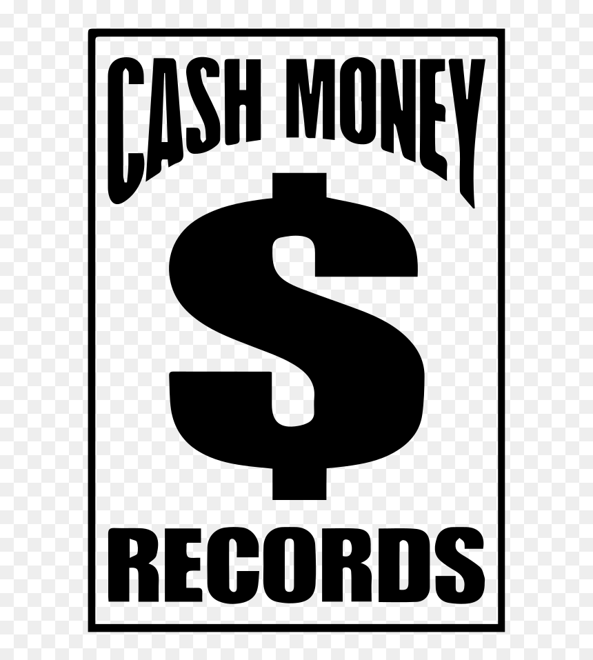 Young Money Records Logo, HD Png Download - cash sign png