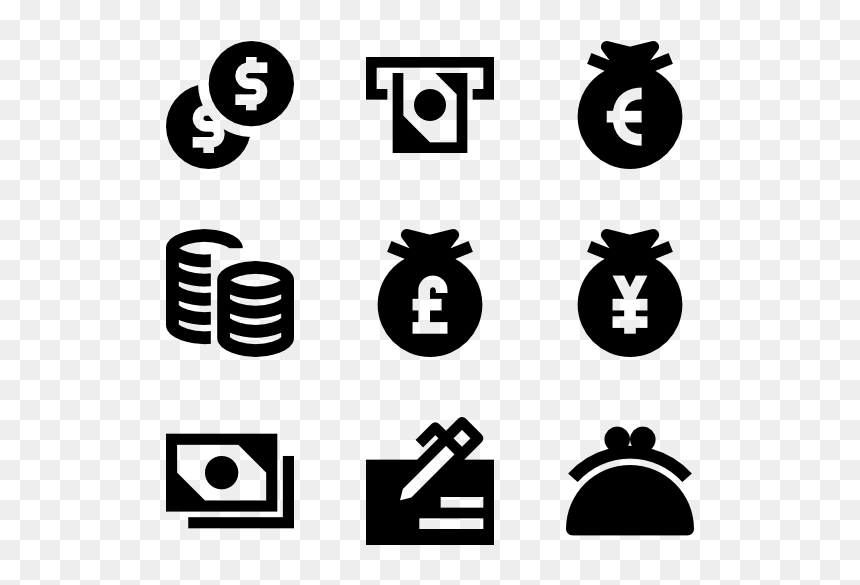 Data Graphs Icon, HD Png Download - cash sign png