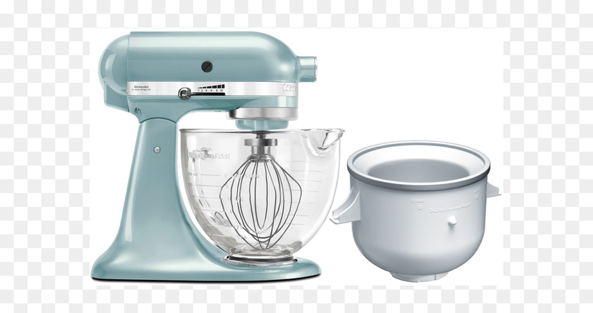 Sugar Pearl Silver Kitchenaid, HD Png Download - ice cream bowl png