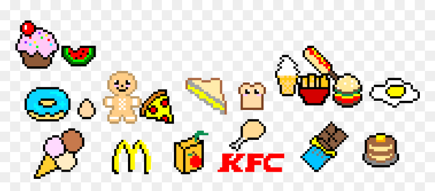 Clip Art, HD Png Download - pixel food png