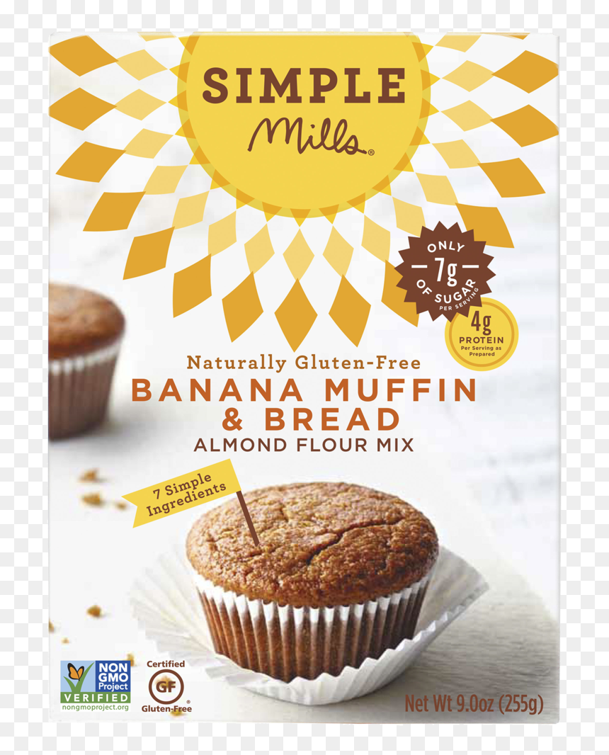 Simple Mills Sprouted Seed Crackers, HD Png Download - muffins png