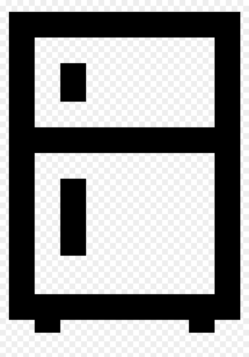 Refrigerator, HD Png Download - freezer png