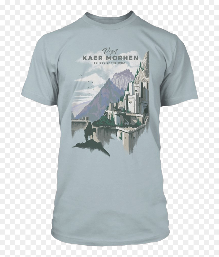 Kaer Morhen T Shirt, HD Png Download - the witcher png