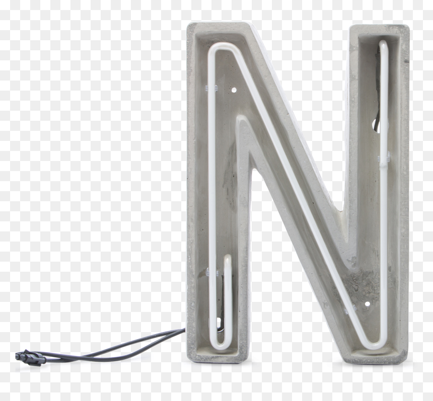 Seletti Alphacrete N, HD Png Download - neon letters png