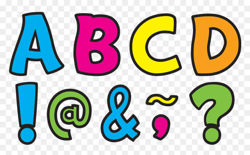 Green Polka Dot Letters, HD Png Download - neon letters png